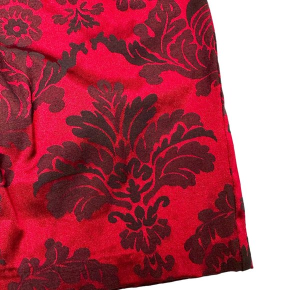 Speechless Ruby Floral Damask Mini Dress (11) - Picture 5 of 10